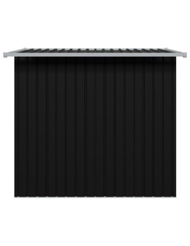 Abri de jardin Acier Anthracite