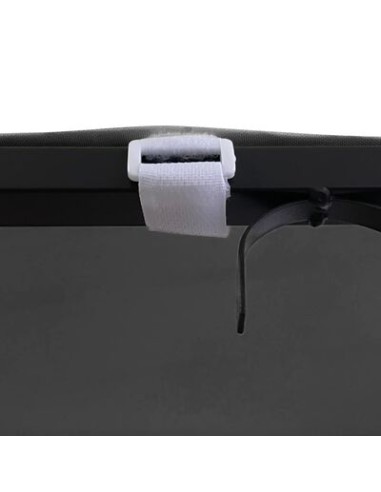 Tonnelle en acier anthracite 4x3m