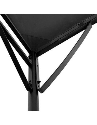 Tonnelle en acier anthracite 4x3m