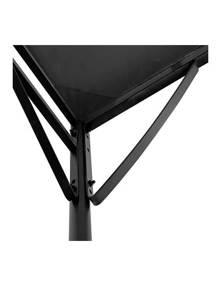 Tonnelle en acier anthracite 4x3m