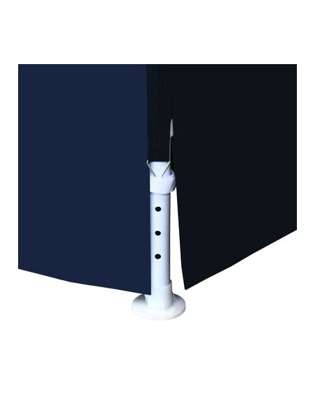 Tonnelle de jardin bleu foncé 3x12m