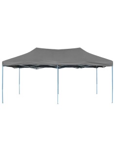 Tente de réception pliable Anthracite 3x6m 2