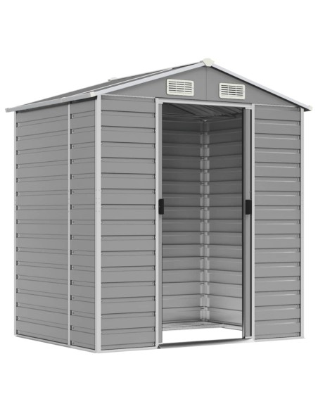 Abri de jardin gris - 191x130x198 cm
