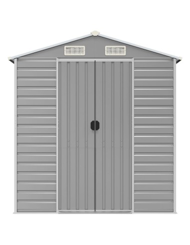 Abri de jardin gris - 191x130x198 cm