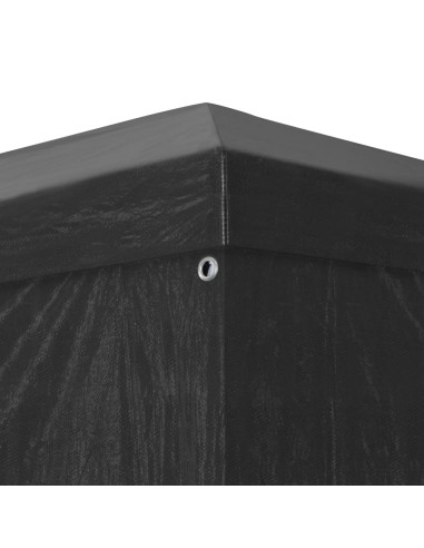 Tente de réception anthracite avec parois...