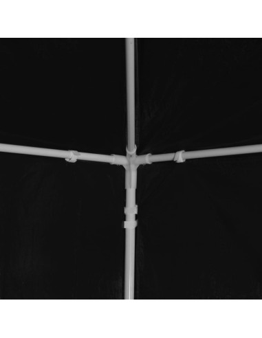 Tente de réception anthracite avec parois...