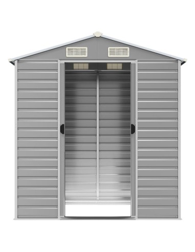 Abri de jardin gris - 191x130x198 cm