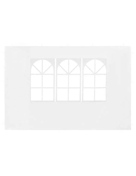 Paroi blanche avec fenêtre - 2 pcs