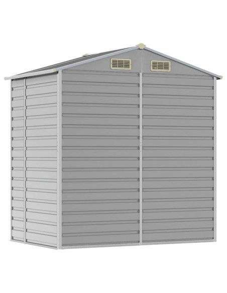 Abri de jardin gris - 191x130x198 cm