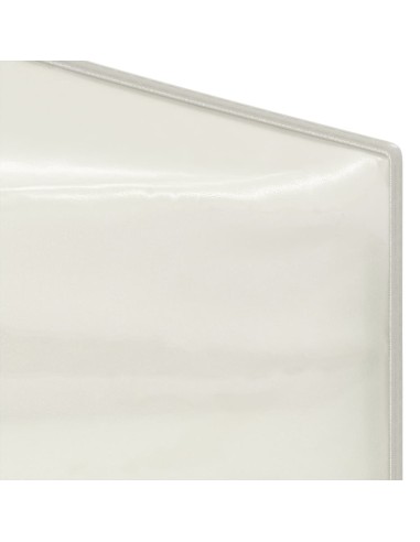 Tente de réception pliable avec parois crème 2x2m