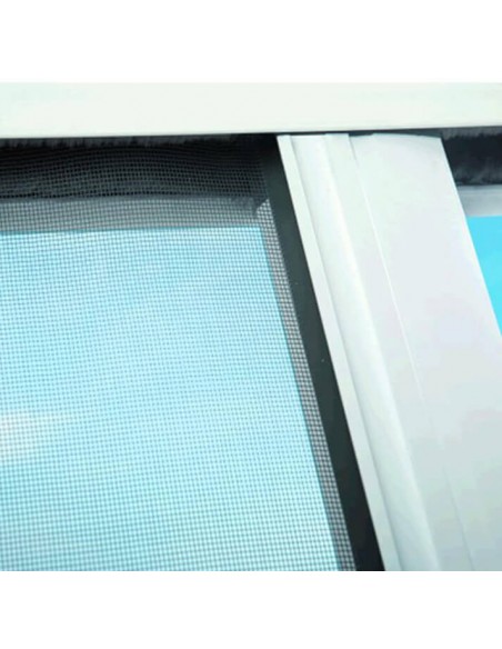 Moustiquaire enroulable latérale sur mesure - 2 vantaux
