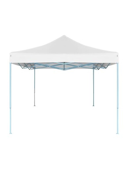 Tente de réception pliable blanche en acier 3x4m
