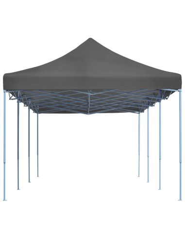 Tente de réception pliable Anthracite 3x9m