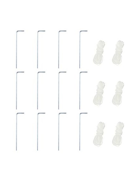 Chapiteau hexagonal gris avec 6 parois latérales 3,6x3,1m