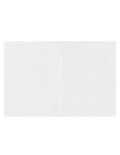 Parois fermeture éclair blanc 2 pcs 2