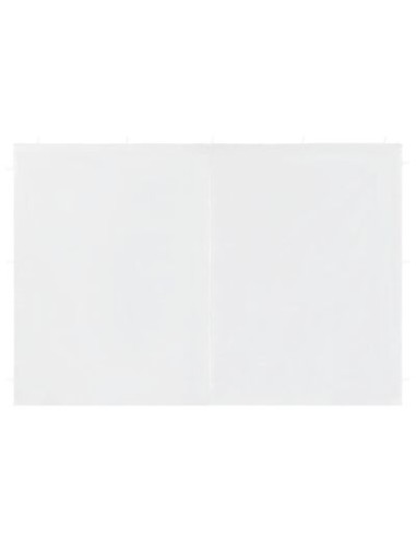 Parois fermeture éclair blanc 2 pcs