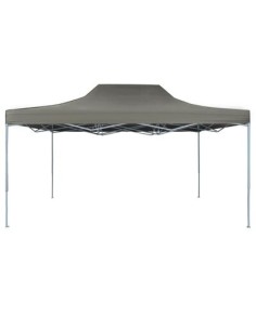 Tente de réception pliable anthracite 3x4m 2