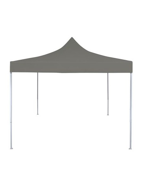 Tente de réception escamotable anthracite 3x3m
