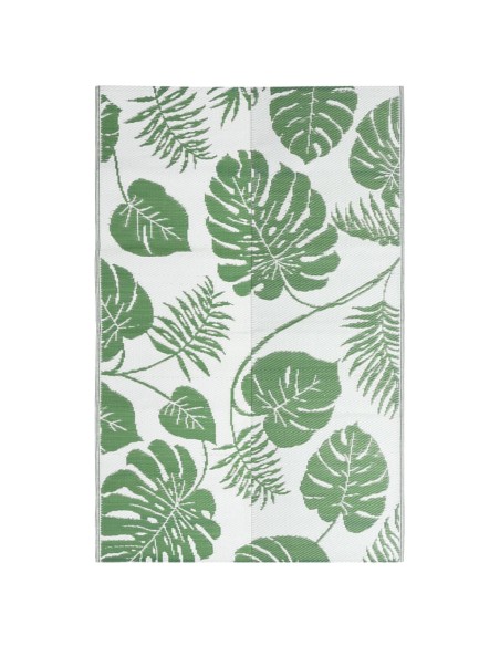 Tapis d'extérieur feuille vert 160x230cm