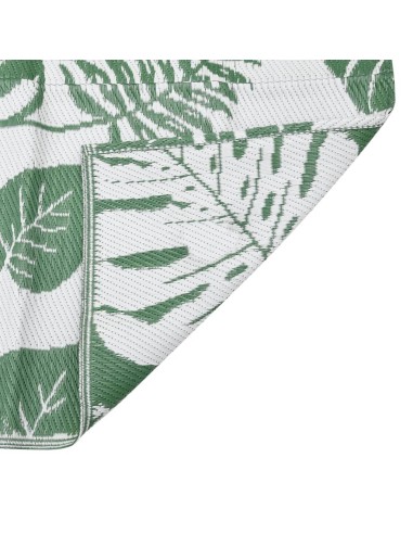 Tapis d'extérieur feuille vert 160x230cm