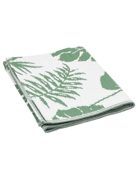 Tapis d'extérieur feuille vert 160x230cm