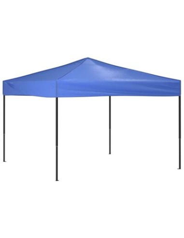 Tente de réception pliable Bleu 3x3m