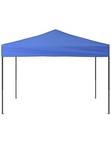 Tente de réception pliable Bleu 3x3m