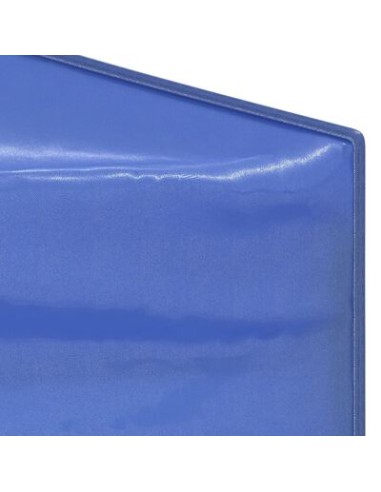 Tente de réception pliable Bleu 3x3m