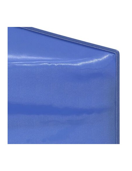 Tente de réception pliable Bleu 3x3m