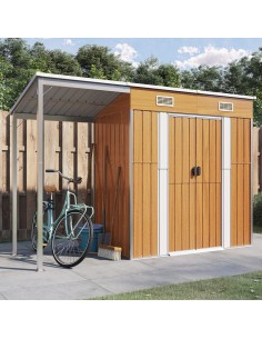 Abri de jardin avec toit - 277x110,5x181 cm 2