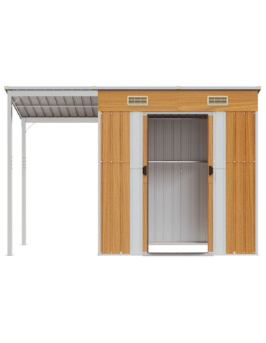 Abri de jardin avec toit - 277x110,5x181 cm