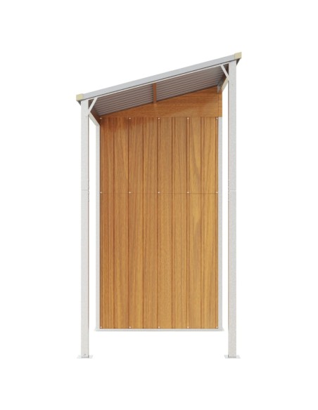 Abri de jardin avec toit - 277x110,5x181 cm