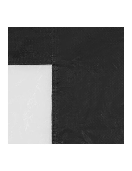 Paroi de tente de réception avec fenêtre anthracite - 2 pcs