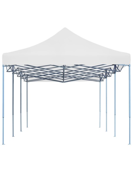 Tente de réception pliable blanc 3x9m
