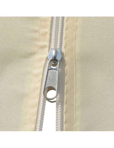 Tonnelle avec rideaux blanc 4x3m