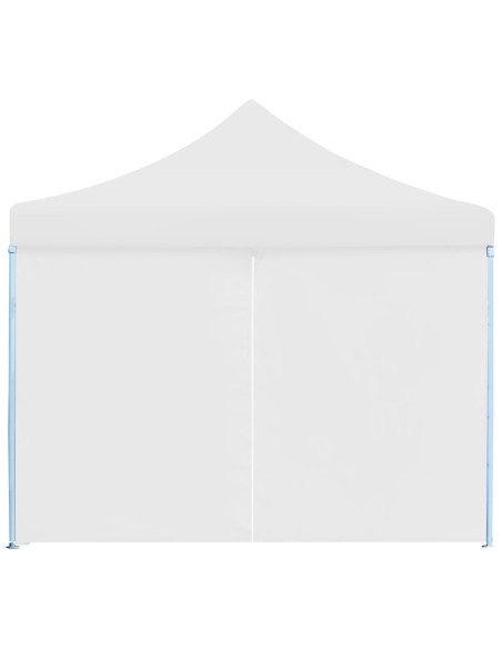 Tente de réception blanche avec 8 parois 3x9m