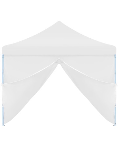 Tente de réception blanche avec 8 parois 3x9m