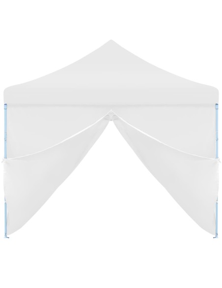 Tente de réception blanche avec 8 parois 3x9m