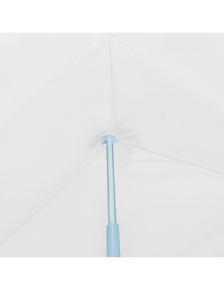 Tente de réception blanche avec 8 parois 3x9m