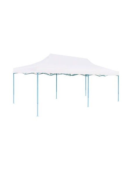 Tente de réception pliable avec parois blanche 3x6m