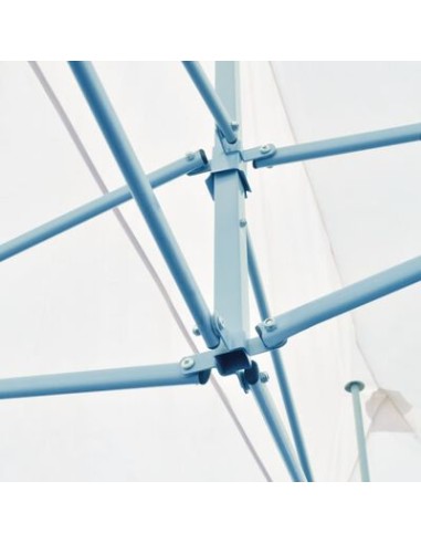 Tente de réception pliable avec parois blanche...