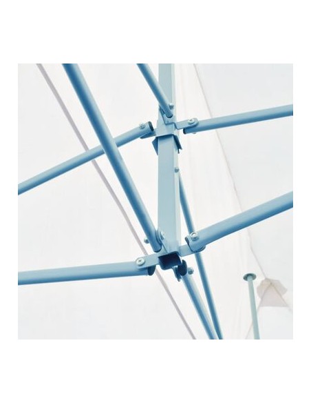 Tente de réception pliable avec parois blanche 3x6m