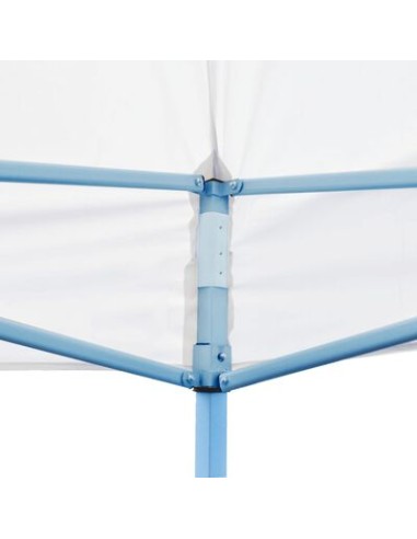 Tente de réception pliable avec parois blanche...