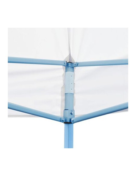 Tente de réception pliable avec parois blanche 3x6m