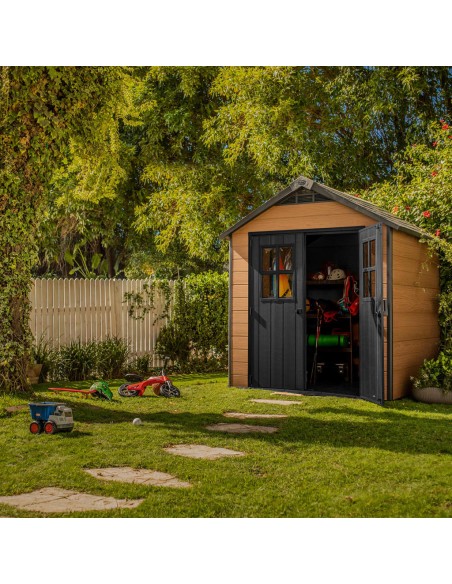 Abri de jardin Newton 757 Marron