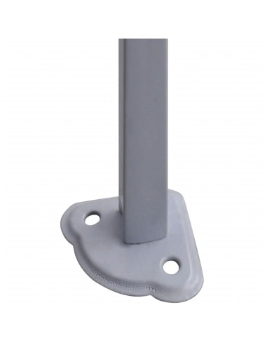 Tente de réception pliable anthracite avec 4...