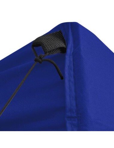 Tente de réception bleu en acier avec 4 parois...