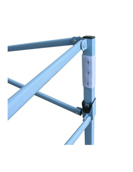 Tente de réception pliable anthracite avec 8 parois 3x9m