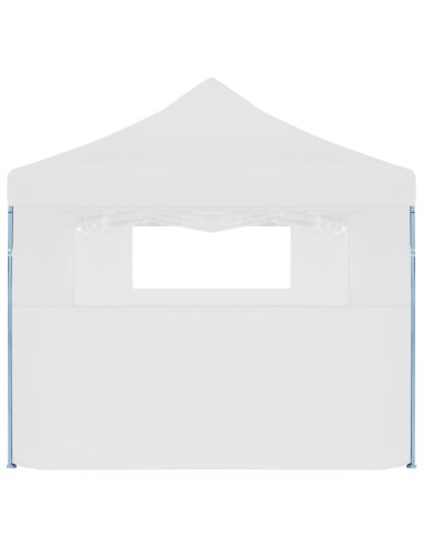 Tente de réception blanche avec 5 parois 3x9m