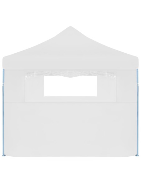 Tente de réception blanche avec 5 parois 3x9m